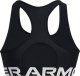 Stanik sportowy Under Armour HG Mid Branded czarny 1383544 001 S 2