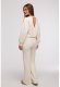 BeWear B293 Bluza z otwartymi plecami - waniliowa (kolor ecru, rozmiar L) 6