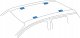 Bagażnik dachowy aluminiowy do OPEL Astra J IV GTC 3d (2011-2015r) 4