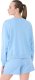 Bluza damska 4F F1765 błękitna 4FWMM00TSWSF1765 32S XL 2