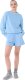 Bluza damska 4F F1765 błękitna 4FWMM00TSWSF1765 32S XL 4