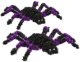 FIGURKA DEKORACYJNA PAJĄK HALLOWEEN FIOLETOWY 1