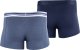 Bokserki męskie Puma Placed Logo Boxer 2P denim 906519 05 S 1