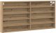 vidaXL Witryna Dąb rzemieślniczy Drewno inżynieryjne 100 x 8,5 x 50 cm 2