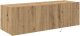 vidaXL Szafka ścienna TV Dąb rzemieślniczy Płyta wiórowa 100 x 35 x 31 cm 5