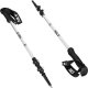 Kijki trekkingowe Nils Aluminiowe TK8602 regulowane 65-135cm 2