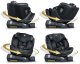 Fotelik samochodowy Nukido Aero Line czarny 0-36 kg ISOFIX 3