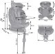 Fotelik samochodowy Nukido Aero Line czarny 0-36 kg ISOFIX 4