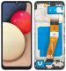 WYŚWIETLACZ EKRAN LCD SZYBKA DOTYK DO SAMSUNG A03 162MM RAMKA SM-A035F 1