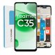 ORYGINAŁ WYŚWIETLACZ EKRAN LCD SZYBKA DOTYK DO REALME C35 RAMKA RMX3511 1