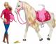 Mattel Barbie Interaktywny koń+lalka (FRV36) 3