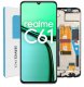 ORYGINAŁ WYŚWIETLACZ EKRAN LCD SZYBKA DOTYK DO TELEFONU REALME C61 RAMKA 1