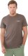 Koszulka męska 4F M1974 brązowowa 4FWSS25TTSHM1974 80S M 1