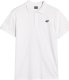 Koszulka męska polo 4F M366 biała 4FWMM00TPTSM366 10S 2XL 2