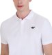Koszulka męska polo 4F M366 biała 4FWMM00TPTSM366 10S XL 3