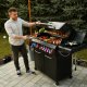 Yoer BeefBaron GG05BK Grill ogrodowy gazowy 25 kW 88 cm x 43 cm 4