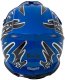 Kask Motocyklowy Enduro Niebieski S 4