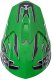 Kask Motocyklowy Enduro Zielony S 7
