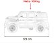 Pojazd Mercedes Benz MAYBACH G650 STRONG Czarny 25