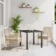 vidaXL Krzesła ogrodowe Mieszany beżowy Rattan 53 x 60 x 85 cm Trwałe 1
