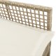 vidaXL Krzesła ogrodowe Mieszany beżowy Rattan 53 x 60 x 85 cm Trwałe 8