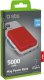 SBS TEBB5000MAG1CR bank mocy Litowo-polimerowy (LiPo) 5000 mAh Bezprzewodowe ładowanie Czerwony 1