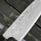 Hideo Kitaoka Shirogami Satin Damascus Nóż Kamagata Usuba 18 cm 5
