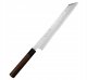 Hideo Kitaoka Shirogami Satin Nóż Kiritsuke 27 cm 1