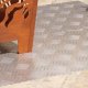 Nakładki na schody vidaXL Srebrne Aluminium 70 x 40 x 0.3 cm 3