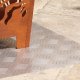 vidaXL Nakładki na schody Metaliczne srebrne Aluminium 70 x 40 x 0.3 cm 3