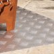 vidaXL Nakładki na Schody Szare Aluminium 100 x 50 x 0.3 cm 1
