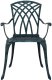vidaXL Krzesło na zewnątrz Zielone Aluminium 53 x 51 x 88,5 cm 3