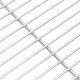 vidaXL Ruszt do grilla Srebrny Stal nierdzewna 40 x 30 x 1 cm Trwały 3