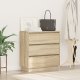 vidaXL Stolik nocny Dąb Sonoma Płyta wiórowa 71 x 34.5 x 75 cm 4