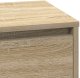 vidaXL Stolik nocny Dąb Sonoma Płyta wiórowa 71 x 34.5 x 75 cm 9