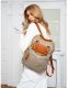 Plecak damski Peterson PTN JN-07 khaki 2