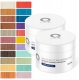 PRÓBKA PŁYNNA IMPREGNAT BARWIĄCY DO DREWNA Z SILIKONEM 2x150ml ALTANA DESKI 1