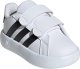 Buty dla dzieci adidas Grand Court 2.0 biało-czarne ID5271 27 1