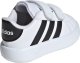 Buty dla dzieci adidas Grand Court 2.0 biało-czarne ID5271 27 2