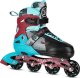 Rolki Nils Extreme NA13810 rekreacyjne regulowane turkusowe r. 39-42 1