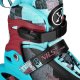 Rolki Nils Extreme NA13810 rekreacyjne regulowane turkusowe r. 39-42 3