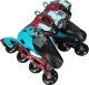 Rolki Nils Extreme NA13810 rekreacyjne regulowane turkusowe r. 39-42 5