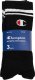 Skarpety Champion Crew 3 pary czarne U20081 KK001 43-46 1