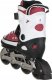 Rolki Nils Extreme NJ2132 rekreacyjne regulowane czerwone r. 29-32 3