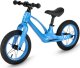 Rowerek biegowy dziecięcy Nils Fun RB901 pompowane koła led 12'' niebieski 90x50x41cm 1