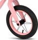 Rowerek biegowy dziecięcy Nils Fun RB901 pompowane koła led 12'' różowy 90x50x41cm 9