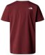 Koszulka The North Face M Simple Dome Tee męska : Kolor - Bordowy, Rozmiar - L 2