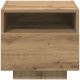 vidaXL Stolik Nocny Artisan Oak Lite drewno Kompaktowy Przechowywanie 6