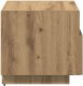 vidaXL Stolik Nocny Artisan Oak Lite drewno Kompaktowy Przechowywanie 7