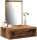 vidaXL Toaletka Stare drewno Drewno 60 x 40 x 70 cm Przechowywanie 3